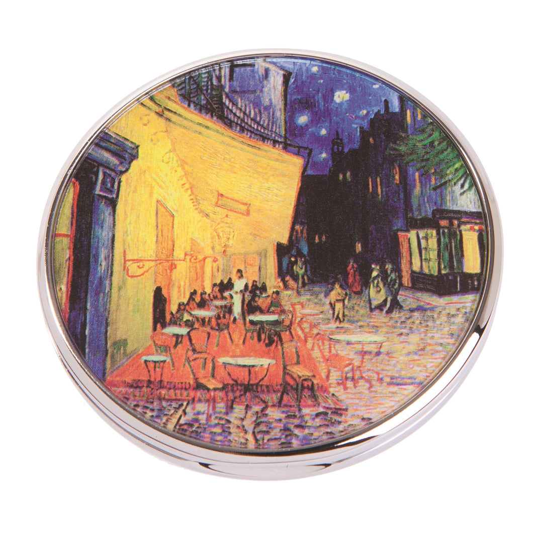 John Beswick Van Gogh - Terrace Du Cafe Le Soir Pocket Mirror