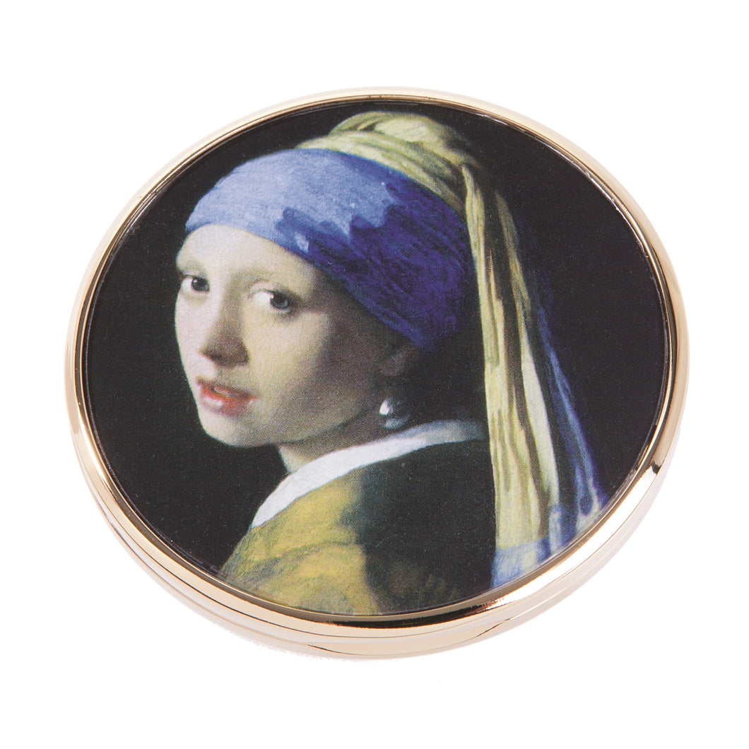 John Beswick Vermeer - Girl with the Pearl Earring Pocket Mirror