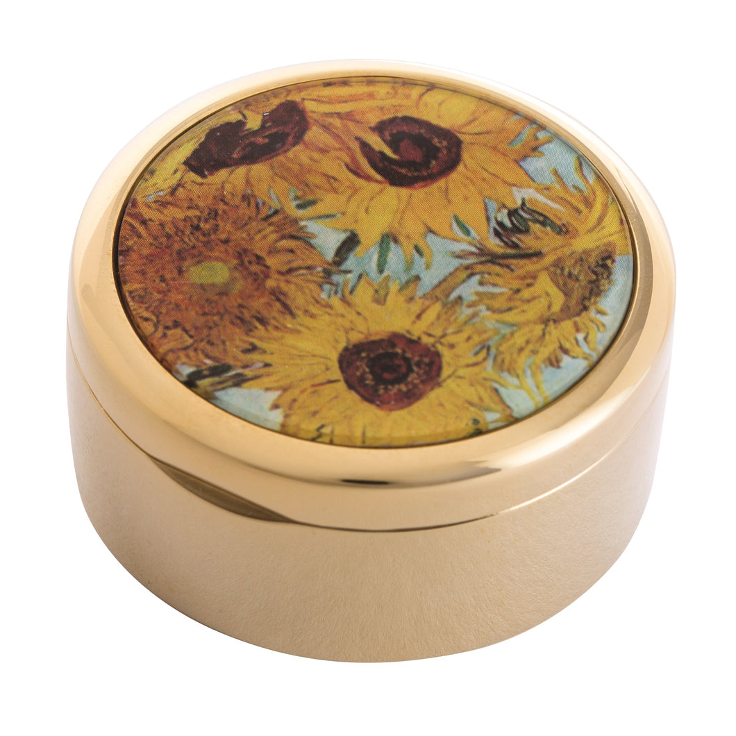 John Beswick Van Gogh - Sunflowers Trinket Box