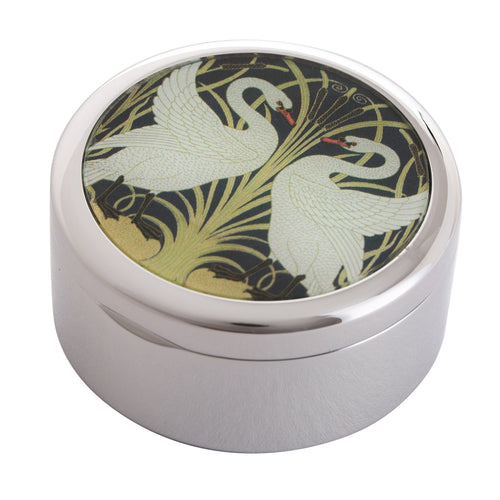 John Beswick Crane - Two Swans Trinket Box