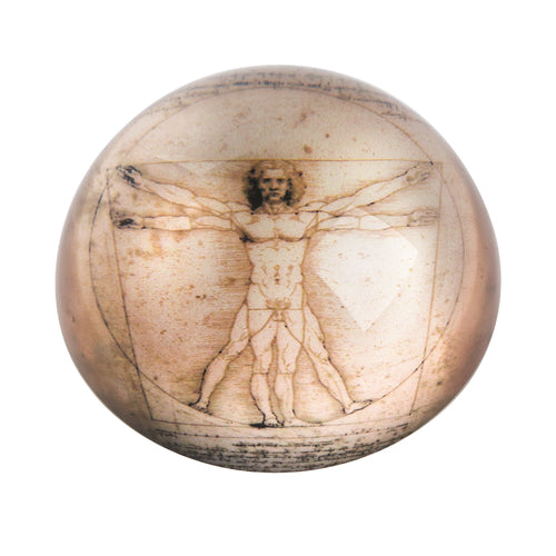 John Beswick Da Vinci - Vitruvian Man Paperweight