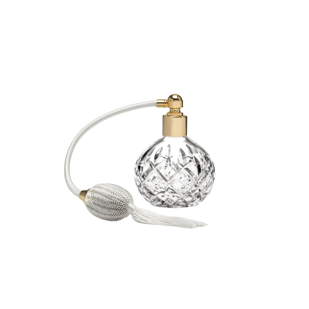 Royal Scot Crystal Round Perfume Atomiser Cream