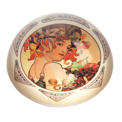 John Beswick Mucha - Fruit Paperweight