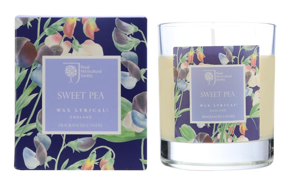 Wax Lyrical Fragranced Candle W/F SWEET PEA