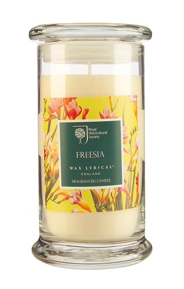Wax Lyrical Fragranced Candle Jar W/F FREESIA