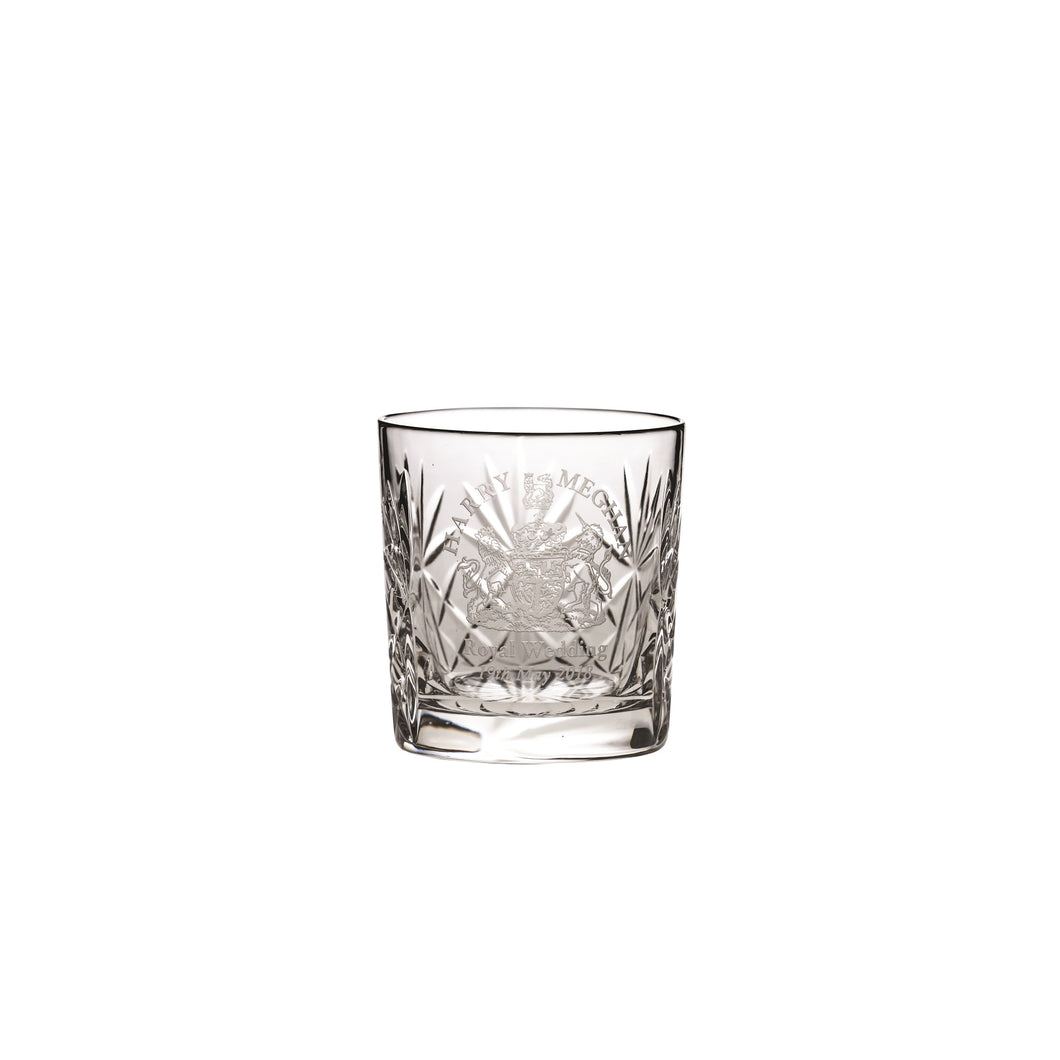 Royal Scot Crystal Whisky Tumbler Hand Cut Kintyre - LAST FEW AVAILABLE!