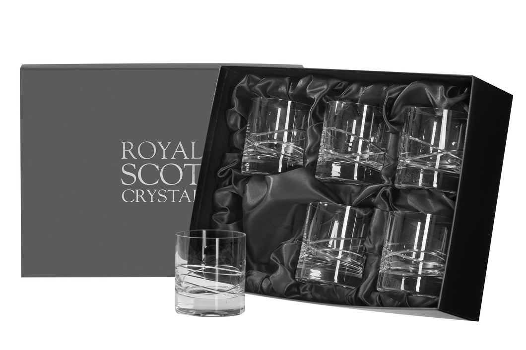 Royal Scot Crystal Large Tumblers Set of 6