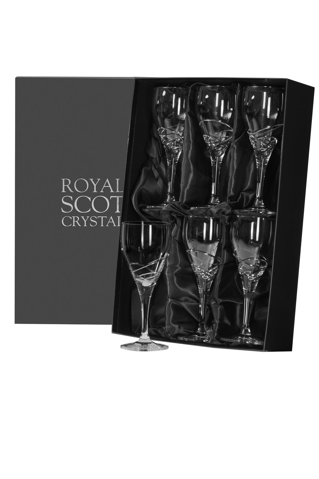 Royal Scot Crystal Large Wine Set of 6