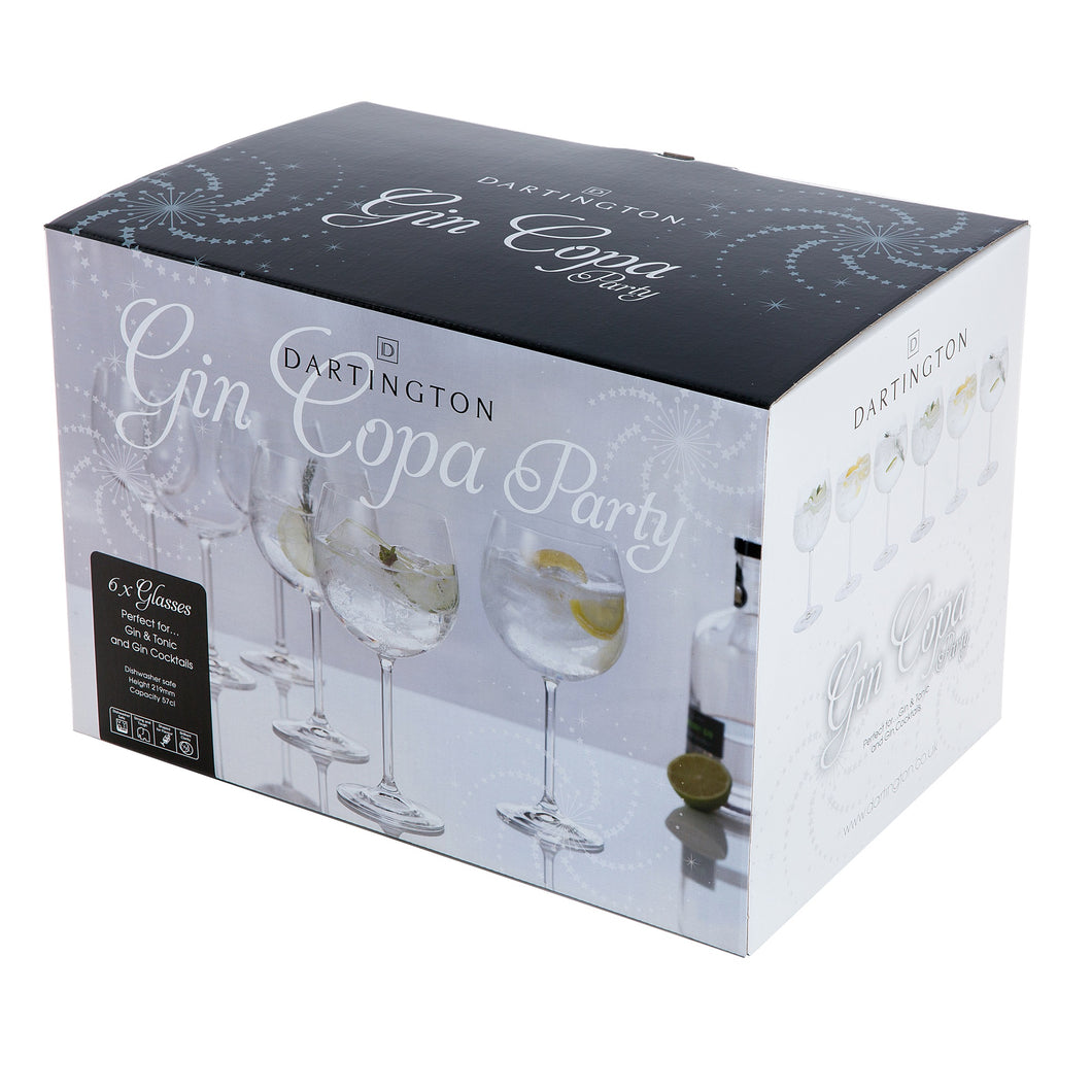 Dartington Party Set of Six Gin Copa