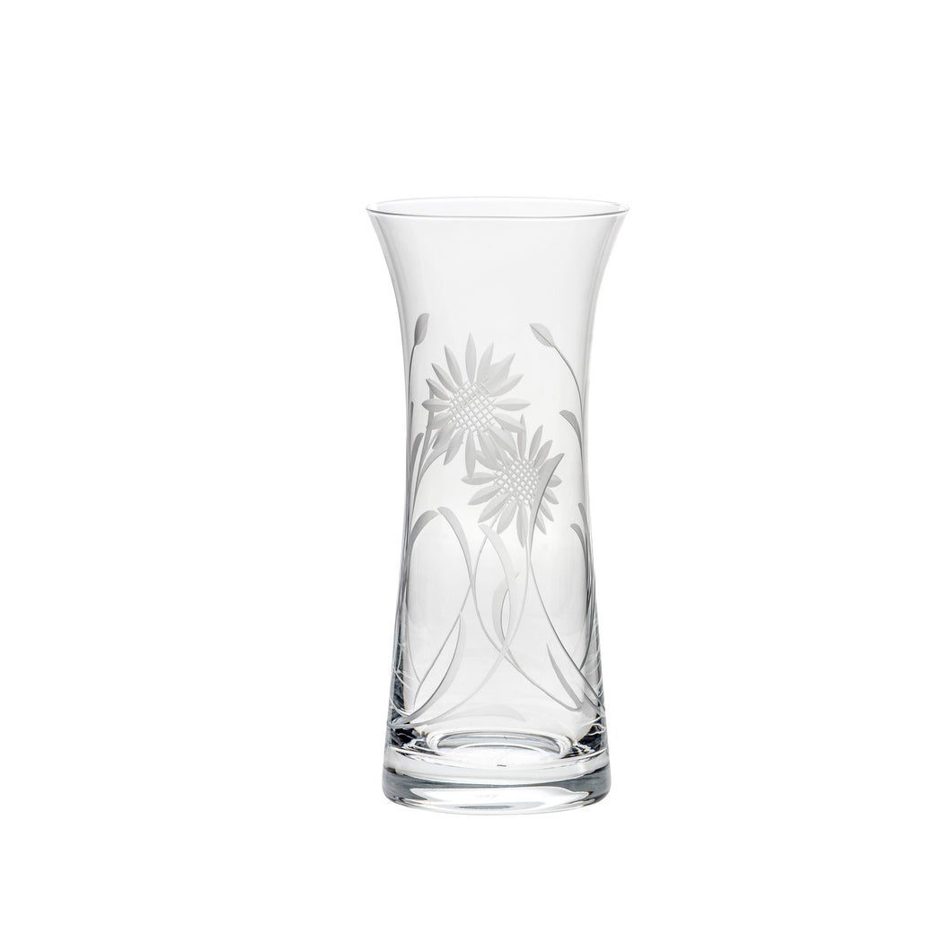 Royal Scot Crystal Lily Vase