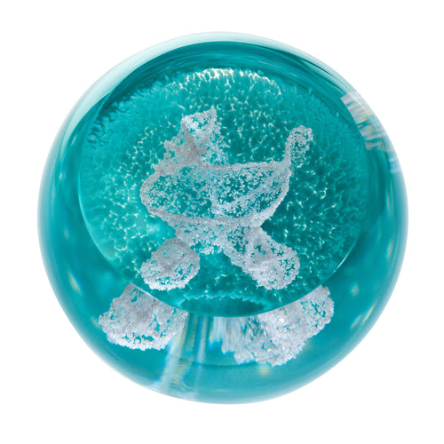 Caithness Glass Special Moments Pram Green