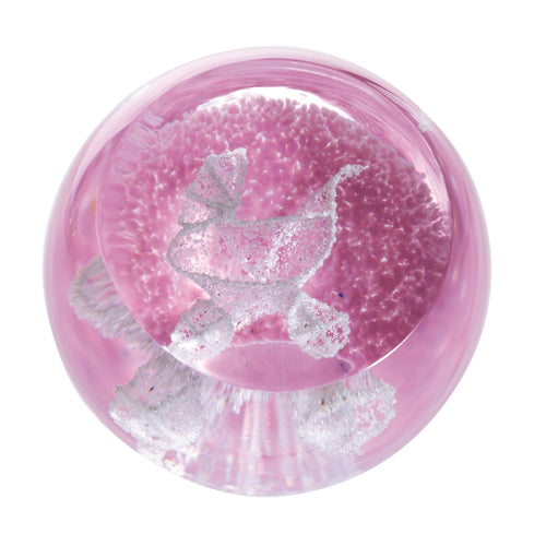 Caithness Glass Special Moments Pram Pink