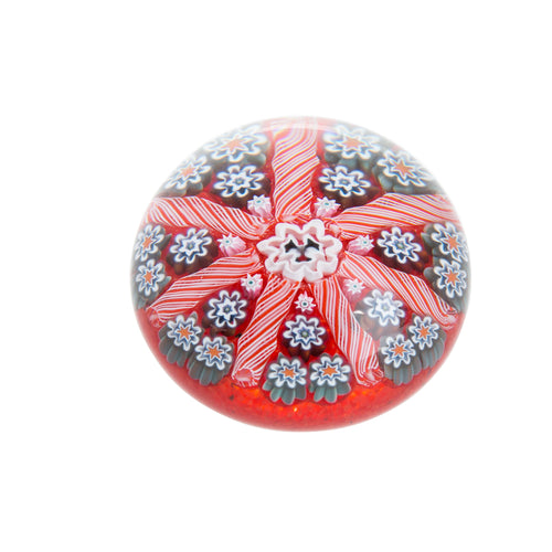 Caithness Glass Millefiori Stardust Red