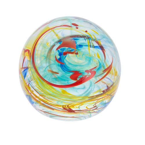 Caithness Glass Retro Sci-Fi Aqua
