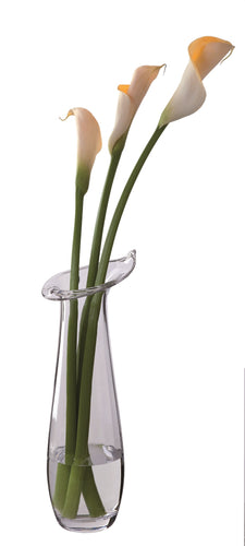 Dartington Florabundance Calla Lily Vase