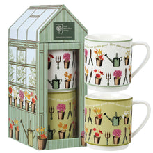 Churchill Greenhouse Stacking Mugs Set of 2