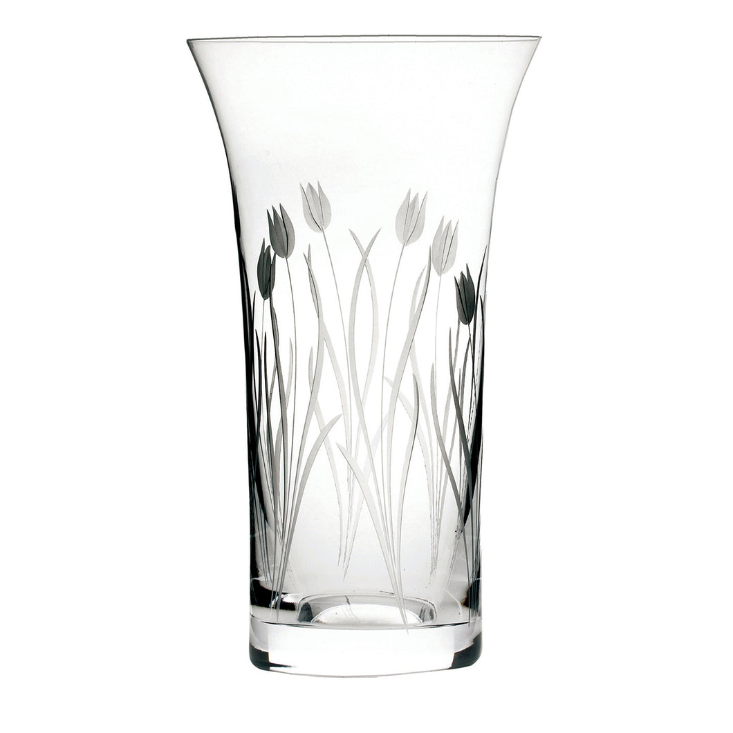 Royal Scot Crystal Flared Vase