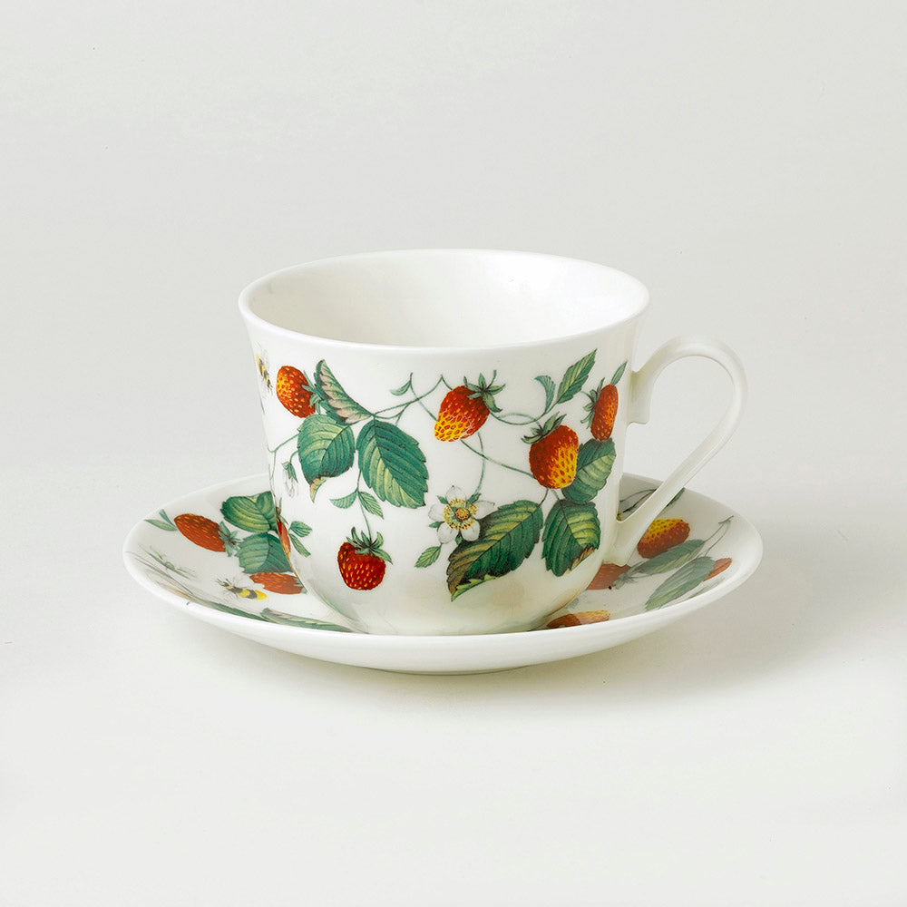 Roy Kirkham Strawberry Breakfast Cup & Saucer