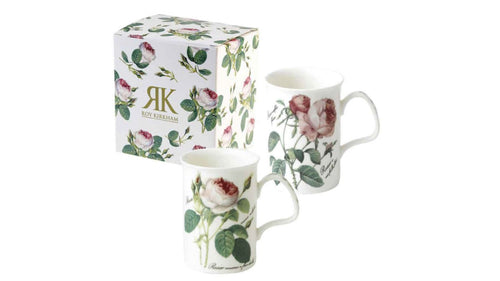 Roy Kirkham Redoute Rose Lancaster Mug (two random designs available)