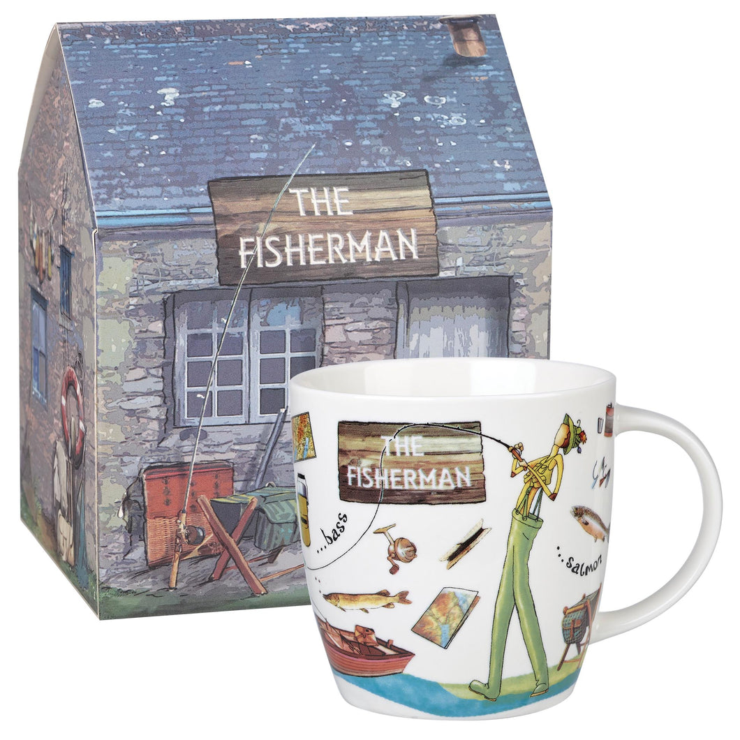 Churchill The Fisherman Mug